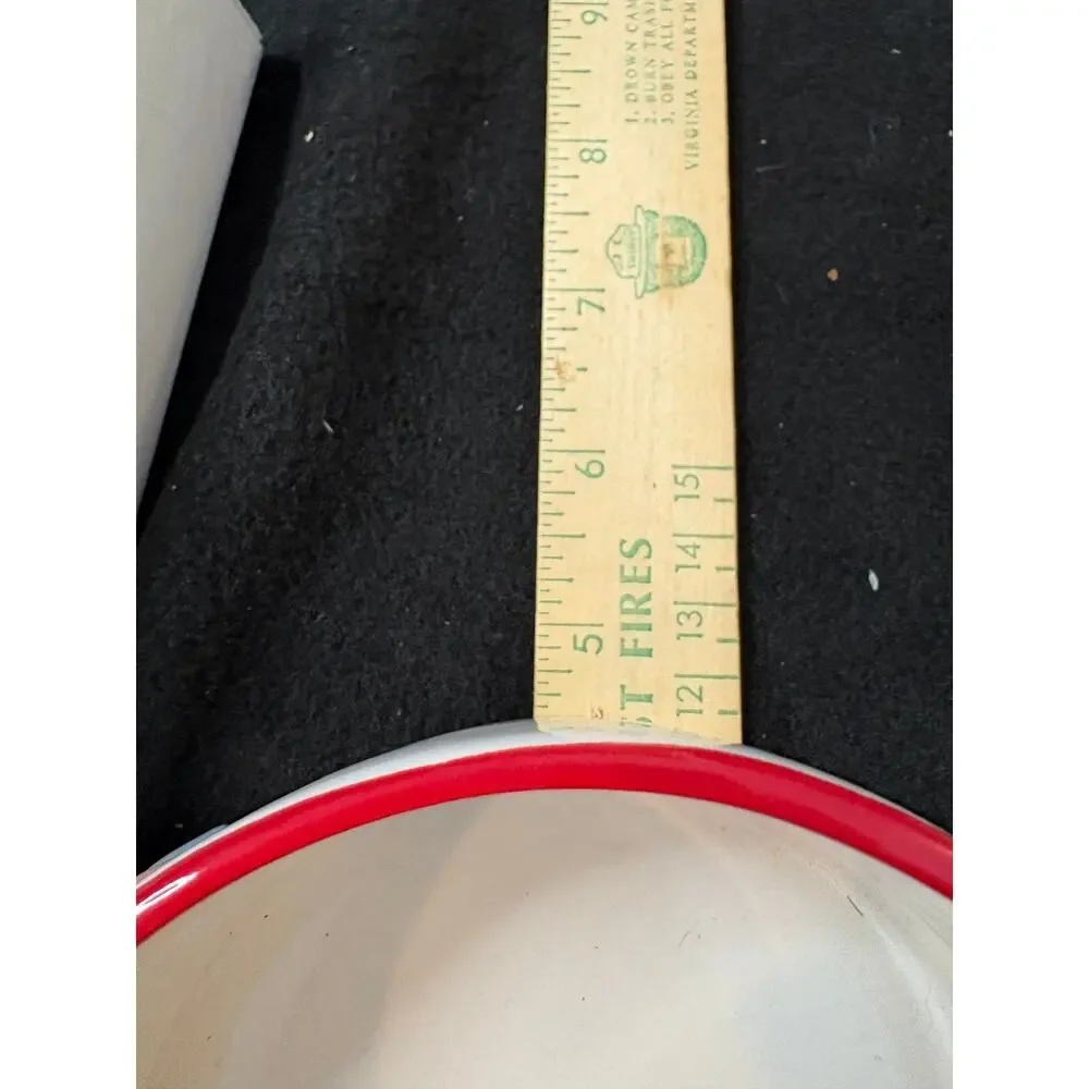 Rae Dunn Peanuts Snoopy Pet Christmas Bowl